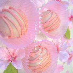 A picture of Sakura Truffle Chocolates.