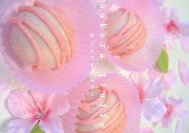 Sakura Truffle Chocolates