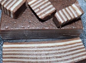 Foto resep Kue Lapis Coklat (Balapis Cokelat)