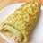 Rulo de calabacín con pavo y queso
