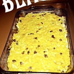 A picture of Cheesy Enchilada Casserole.