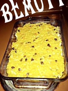 A picture of Cheesy Enchilada Casserole.