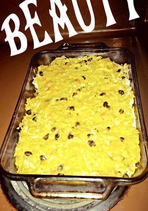 A picture of Cheesy Enchilada Casserole.