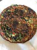 Tortilla de acelga y kale 🥬