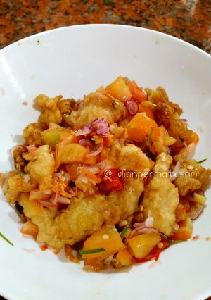 Foto resep Ayam sambal dabu-dabu