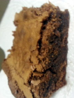A picture of Kayla's chewy fudgy brownies.