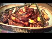 A picture of sticky ribs