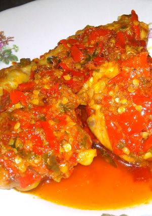 Foto resep Ayam bumbu balado