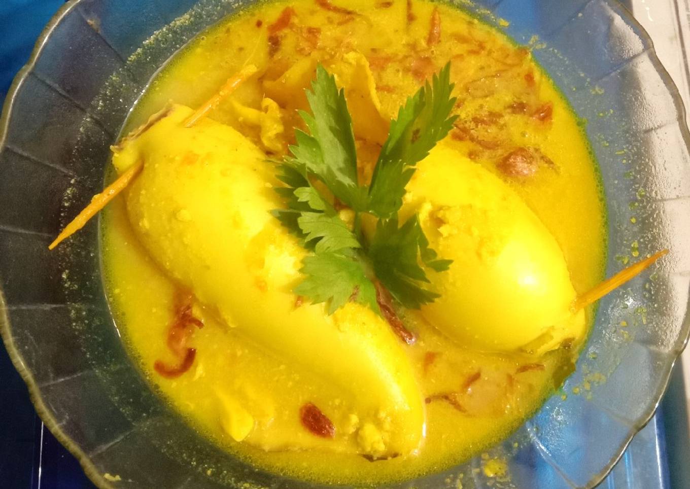Gulai Cumi Isi Tahu