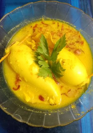Foto resep Gulai Cumi Isi Tahu