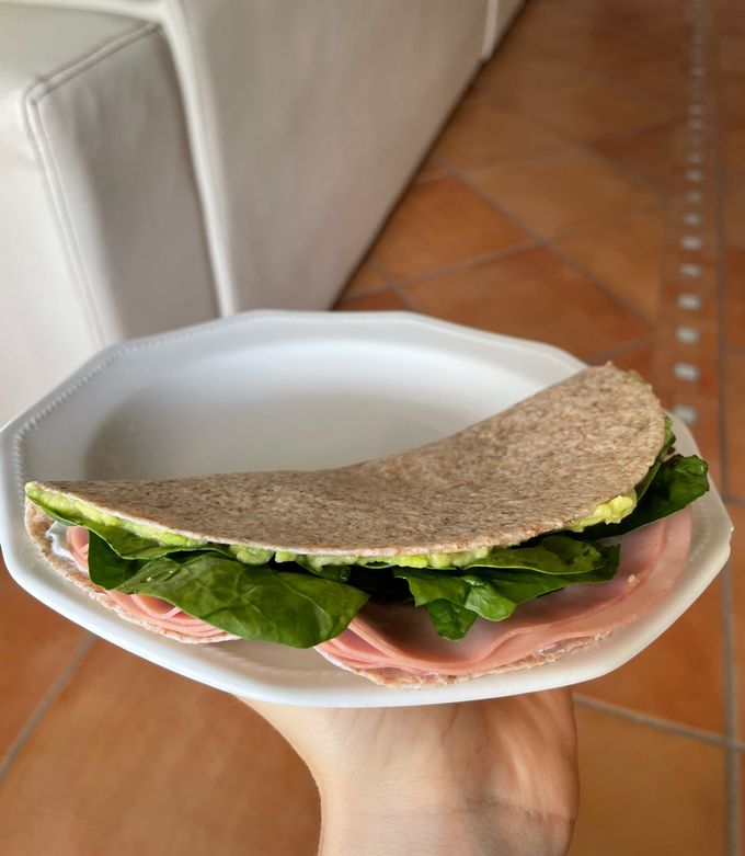 Foto principal de Piadina con mortadella di Bologna