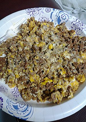 A picture of Skye's double scramble.