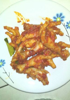 Foto resep 6.Ceker pedas ala ala