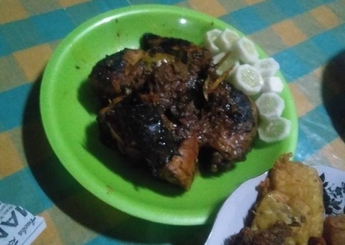 Ayam bakar teflon makyus