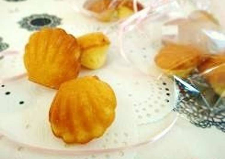 Recipe of Any-night-of-the-week My Special Plain Madeleines