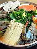 Korean spicy seafood pot