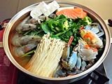 Korean spicy seafood pot