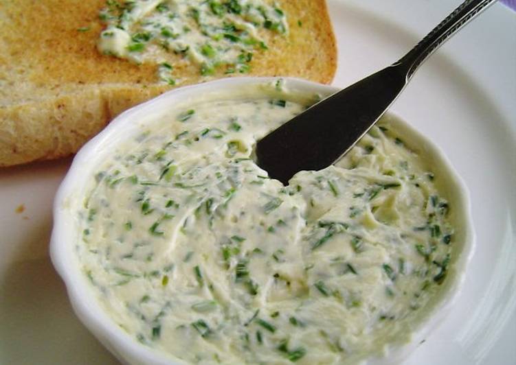 Recipe of Perfect Herb Butter with Chives