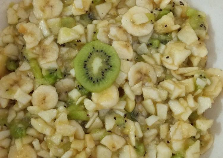 Step-by-Step Guide to Make Homemade Kiwi fruit chat