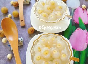 Hình của món Chè hạt sen long nhãn.