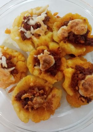 عکسی از دستور مانتی سیب زمینی