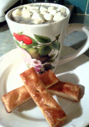 A picture of oreo hot cocoa.