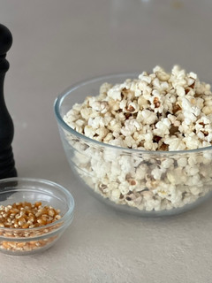 Una foto de Palomitas de maíz en sartén