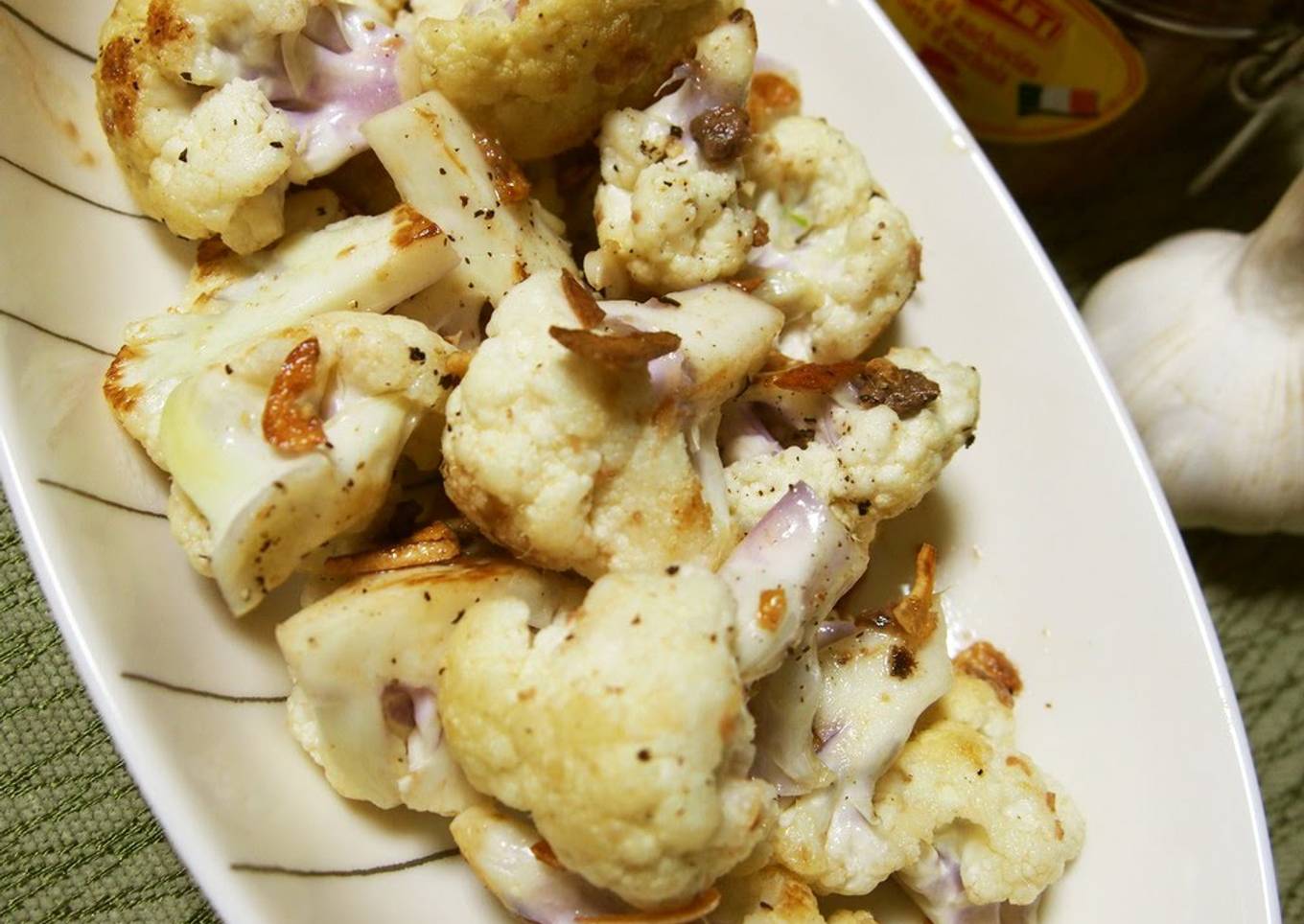 Crispy Stir-Fried Cauliflower