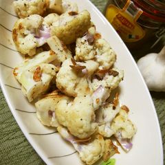 Crispy Stir-Fried Cauliflower A picture of Crispy Stir-Fried Cauliflower.