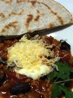 A picture of Crazy Quick Chili con Carne.