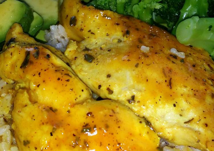 Step-by-Step Guide to Prepare Homemade Baked honey mustard chicken
