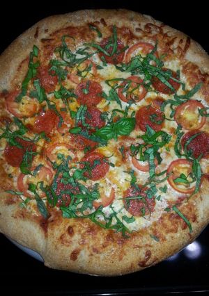 A picture of Whole Wheat Pizza Dough.