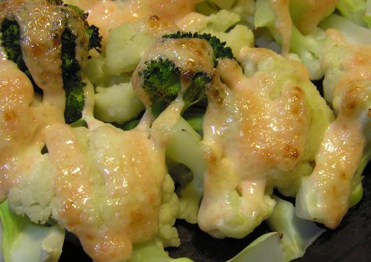 Recipe of Award-winning Baked Cauliflower with Mentaiko and Mayonnaise