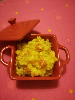 Una foto de Arroz con calabaza