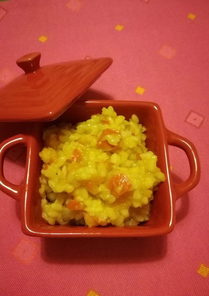 Una foto de Arroz con calabaza