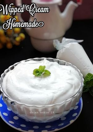 Foto resep Whipped Cream Homemade