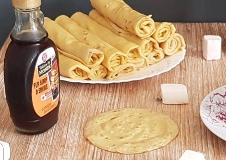 Recette: Crêpes heathly