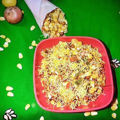 A picture of Tasty corn bhel (healthy recipe).