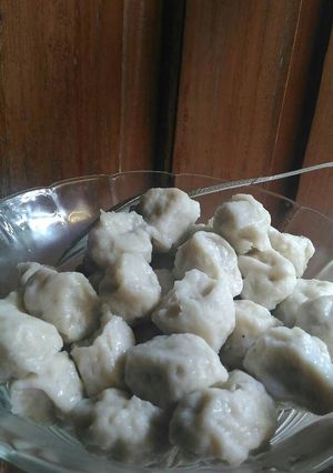 Foto resep Bakso ikan nyemul2