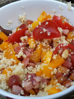 A picture of Meaty Mediterranen Couscous.