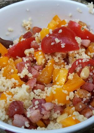 A picture of Meaty Mediterranen Couscous.