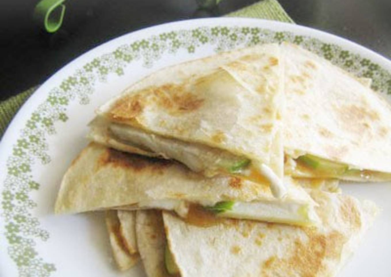 Caramel & Apple Quesadilla