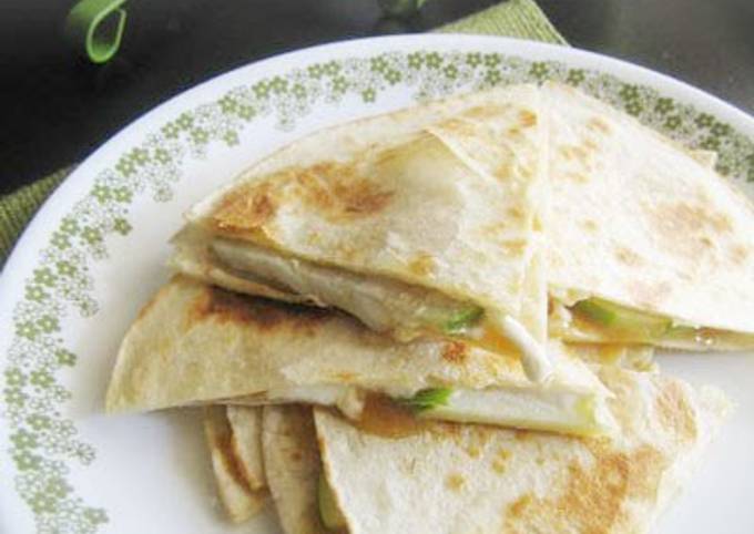 Caramel & Apple Quesadilla