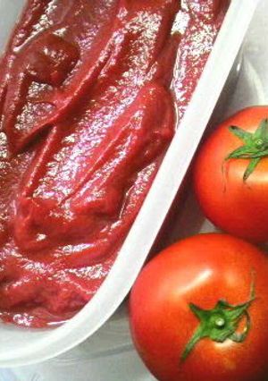 A picture of Preservative Free! Homemade Ketchup.
