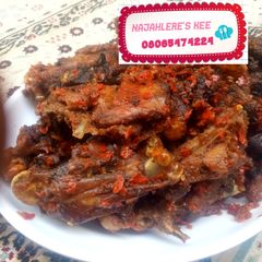 A picture of Peppered chicken.