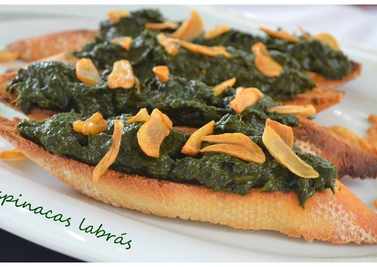 Espinacas labrás (Thermomix)
