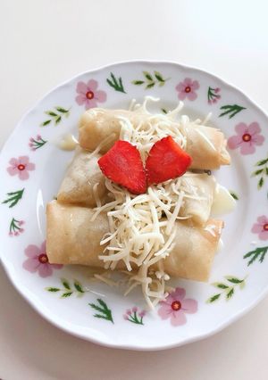 Foto resep [RESEP] Lumpia Pisang Susu Keju