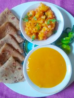 રાજગરા નાં ફરાળી થેપલા (Rajgira Farali Thepla Recipe In Gujarati) રેસીપી મુખ્ય ફોટો