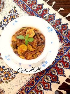 عکسی از دستور خوراک کدو سبز