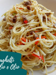 Foto resep Spaghetti Aglio e Olio